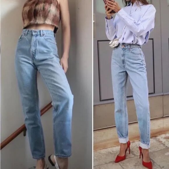 Vintage Levi's 550s orange tab relaxed fit‎ jeans Size 30 x 30 women's - Picture 1 of 7